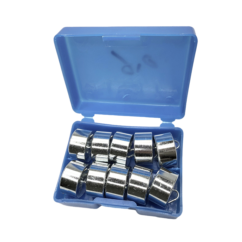 Tacar meáchain hooked oideachais 50gx10PCS/turgnamh eolaíochta uirlisí saotharlainne fisice agus trealamh teagaisc